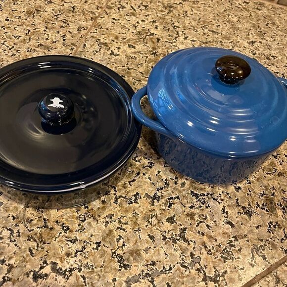 Don Julio Serving Dish Creative Co-op Blue Baking Dish - Picture 9 of 16